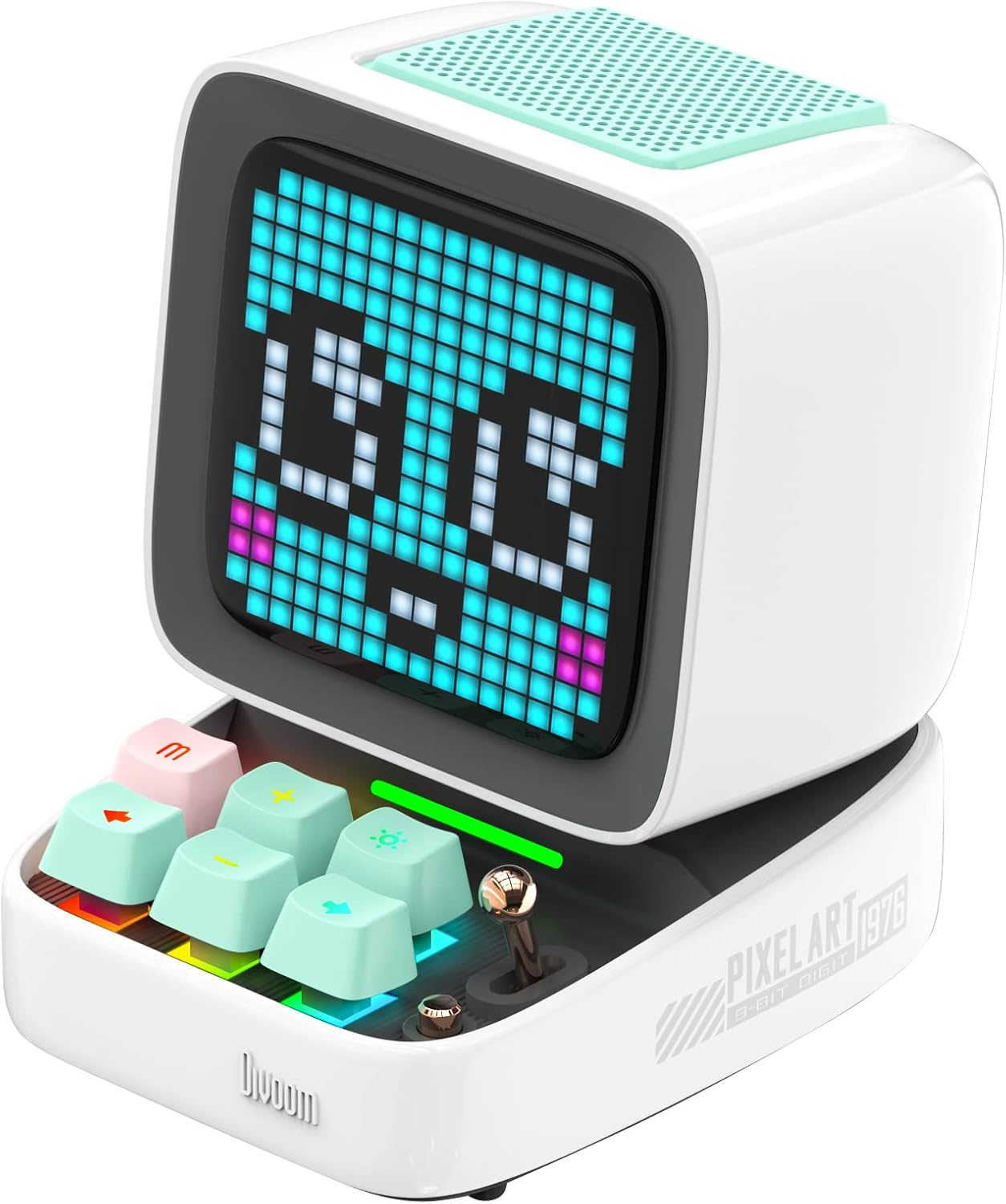 Divoom Ditoo Pro Bluetooth Mini Speaker - White Divoom Ditoo Pro Bluetooth Mini Speaker - White